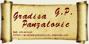 Gradiša Panzalović vizit kartica